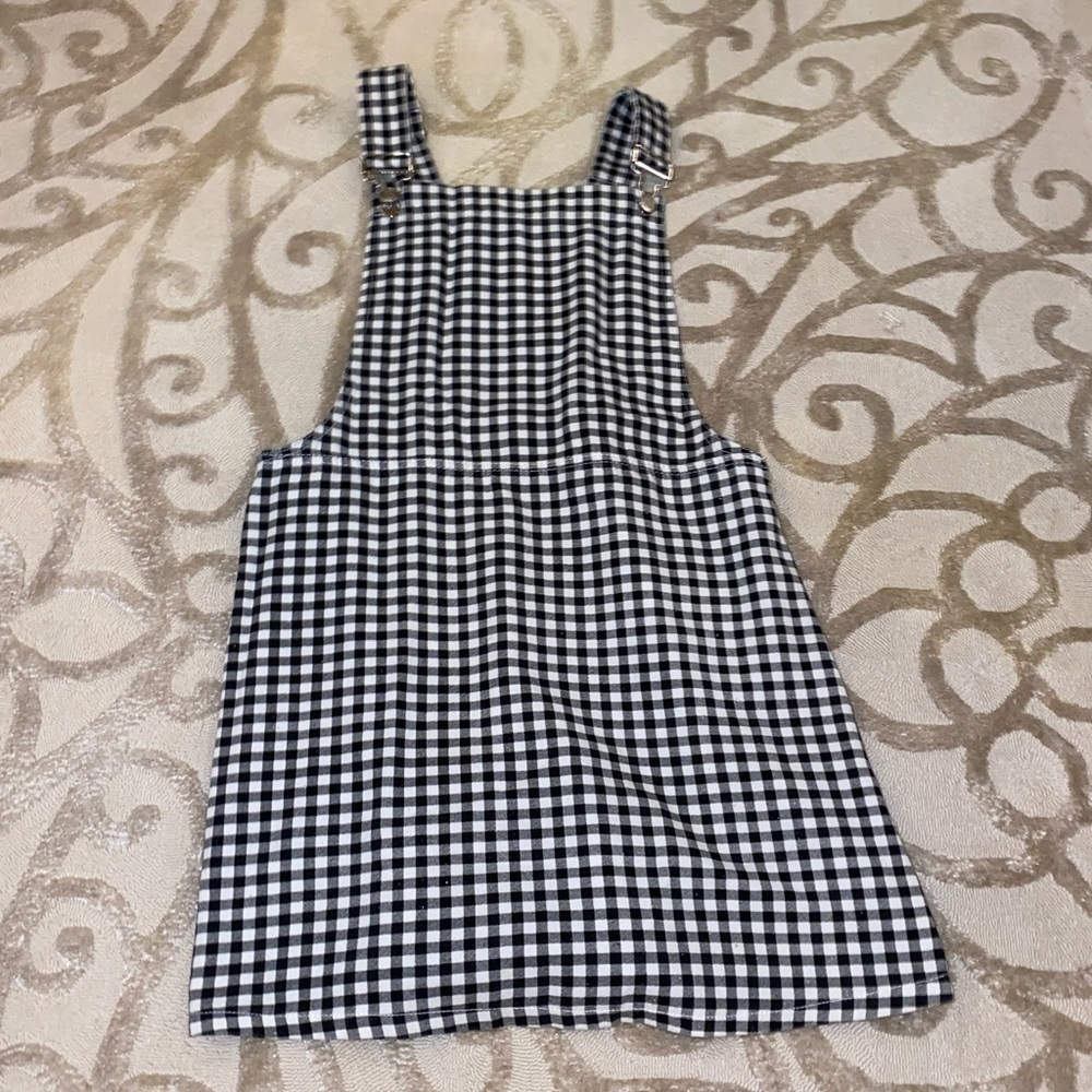 🖤Etophe Studios Checkered Overall Dress🖤
